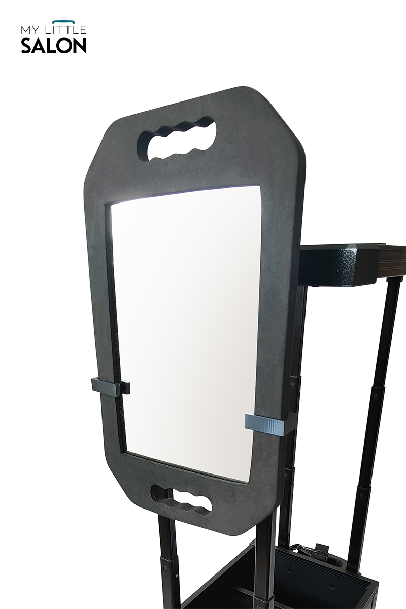 Support miroir pour trolley 3-en-1 (miroir inclus)